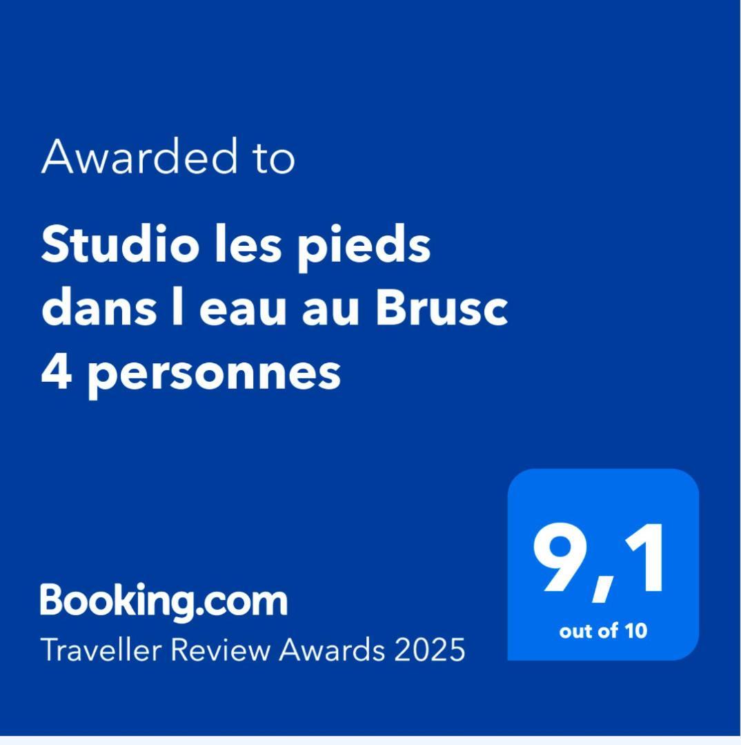 Studio Les Pieds Dans L Eau Au Brusc 4 Personnes Сі-Фур-ле-Плаж Екстер'єр фото